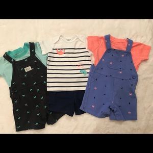 Summer boy lot; excellent condition. 6 outfits